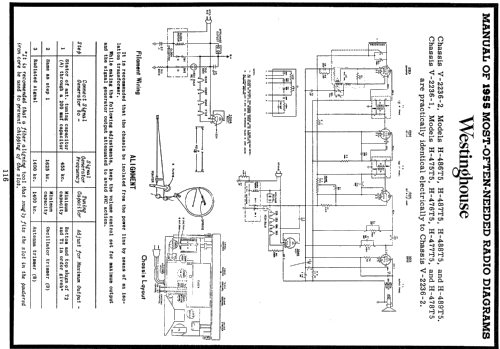 H-475T5 Ch=V-2236-1; Westinghouse El. & (ID = 122339) Radio