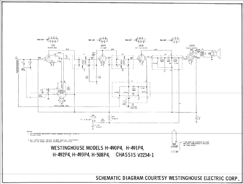 H-490P4 Ch= V2234-1; Westinghouse El. & (ID = 770081) Radio