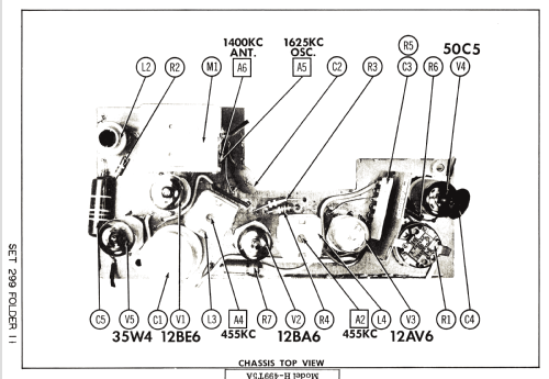 H-500T5A Ch=V-2238-1; Westinghouse El. & (ID = 2679639) Radio