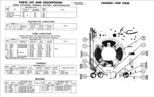 H-511P4 Ch=V-2237-2; Westinghouse El. & (ID = 2674772) Radio