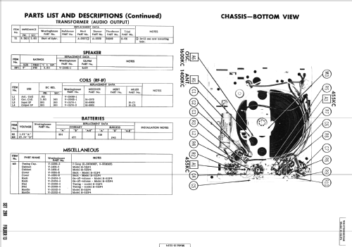 H-511P4 Ch=V-2237-2; Westinghouse El. & (ID = 2674773) Radio