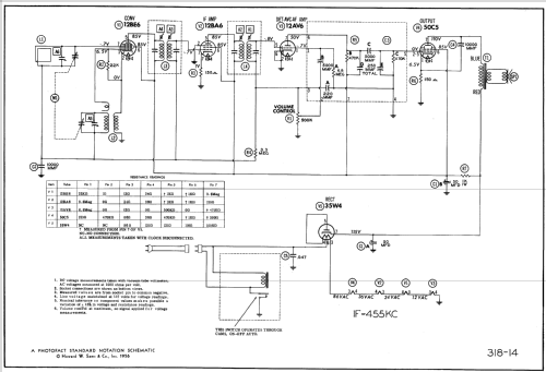 H-541T5 Ch=V-2259-1; Westinghouse El. & (ID = 514911) Radio