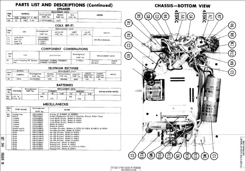 H-557P4 Ch=V-2271-1; Westinghouse El. & (ID = 513765) Radio