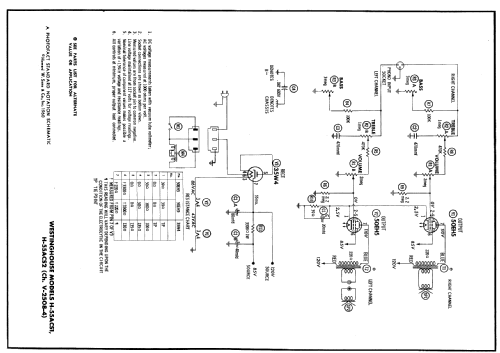 H-55ACS2 Ch=V-2508-04; Westinghouse El. & (ID = 511662) R-Player