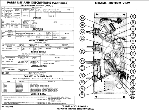 H-56ACS1 Ch=V-2507-2; Westinghouse El. & (ID = 511670) R-Player