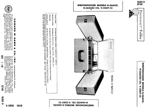 H-56ACS1 Ch=V-2507-2; Westinghouse El. & (ID = 511671) Ton-Bild