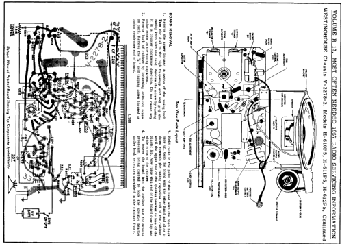 H-611P5 Ch= V-2278-2; Westinghouse El. & (ID = 134806) Radio