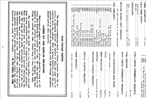 H-613K16 Ch= V-2150-146; Westinghouse El. & (ID = 1216341) Televisión