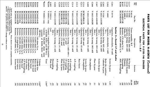 H-613K16 Ch= V-2150-146; Westinghouse El. & (ID = 1216350) Television