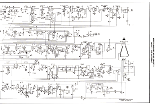 H-615C12 Ch= V2152-16; Westinghouse El. & (ID = 2787663) TV Radio