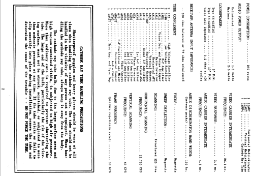 H-620K16 Ch= V-2150-186; Westinghouse El. & (ID = 1200843) Television