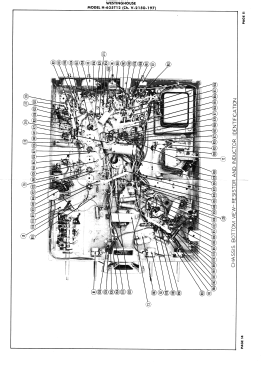 H-625T12 Ch= V-2150-197; Westinghouse El. & (ID = 2795900) Television