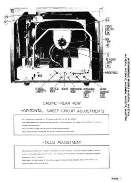 H-626T16 Ch= V-2172; Westinghouse El. & (ID = 2803628) Television