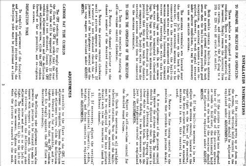 H-630T14 Ch= V-2176; Westinghouse El. & (ID = 1202346) Televisión