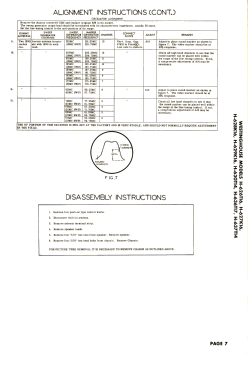 H-630T14 Ch= V-2176; Westinghouse El. & (ID = 2804170) Televisión