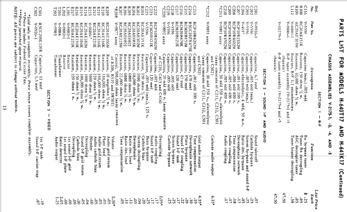 H-640T17 Ch= V-2175-4; Westinghouse El. & (ID = 1203328) Television