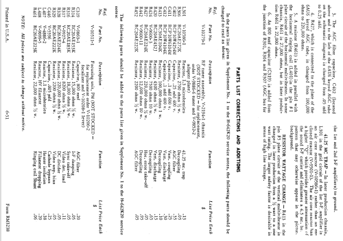 H-642K20 Ch= V-2194-3; Westinghouse El. & (ID = 1210234) Fernseh-E