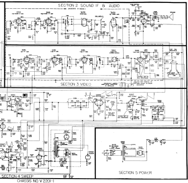 H-652K20 Ch= V-2201-1; Westinghouse El. & (ID = 1211550) Télévision