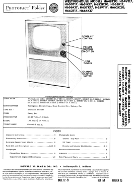 H-652K20 Ch= V-2201-1; Westinghouse El. & (ID = 3005401) Fernseh-E