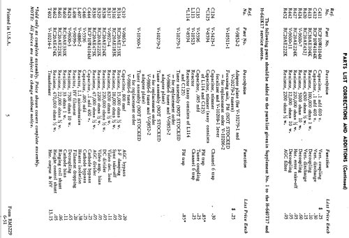 H-654T17 Ch= V-2175-4; Westinghouse El. & (ID = 1212097) Fernseh-E