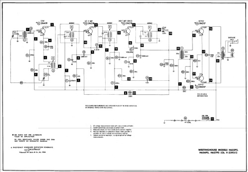 H-655P5 Ch= V-2393-1; Westinghouse El. & (ID = 696530) Radio