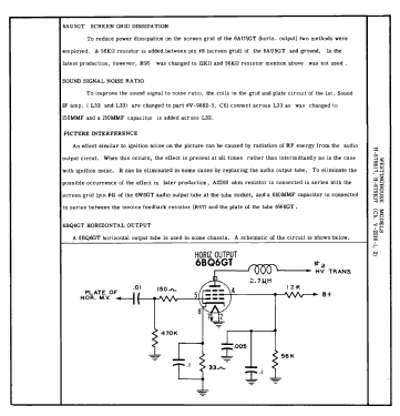 H-704T17 Ch= V-2216-3; Westinghouse El. & (ID = 3110402) Televisión