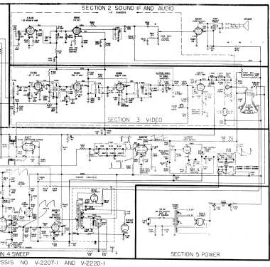 H-706T16 Ch= V-2207-1; Westinghouse El. & (ID = 1208781) Télévision