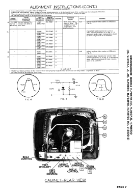 H-706T16 Ch= V-2207-1; Westinghouse El. & (ID = 3139992) Télévision