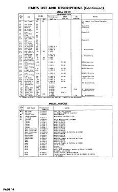 H-706T16 Ch= V-2207-1; Westinghouse El. & (ID = 3140003) Télévision