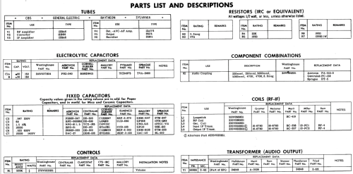 H-722T6 Ch= V-2401-2; Westinghouse El. & (ID = 523515) Radio