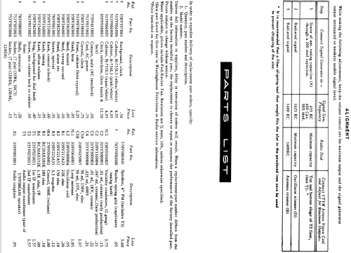 H-755L5 Ch= V-2395-3; Westinghouse El. & (ID = 1199288) Radio