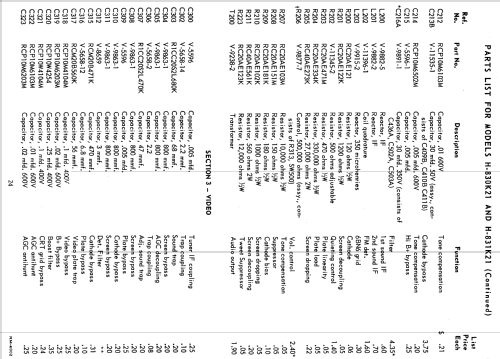 H-769T21 Ch= V-2263-14; Westinghouse El. & (ID = 1256251) Télévision