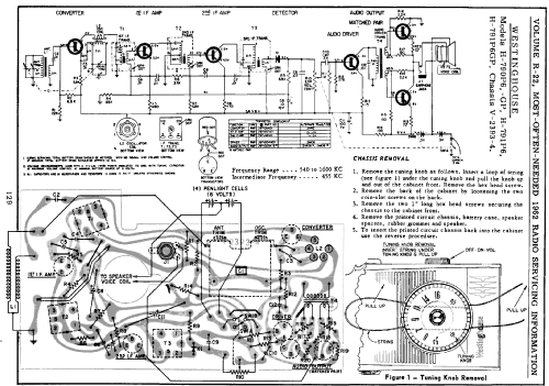 H-790P6 Ch= V-2393-4; Westinghouse El. & (ID = 165642) Radio