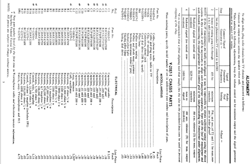H-794CU21 Ch= V-2249-4 V-2187-1; Westinghouse El. & (ID = 1266836) TV Radio