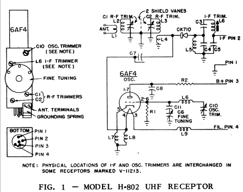 H-802 Ch= V11900-1; Westinghouse El. & (ID = 1240335) Converter