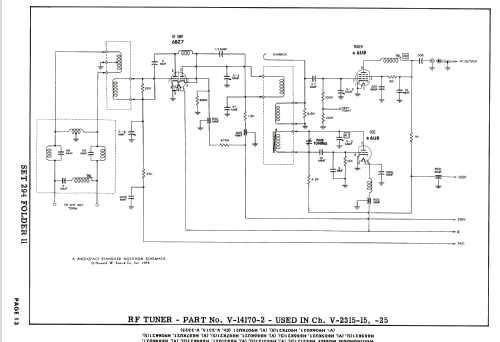 H-882TU21 Ch= V-2325-101; Westinghouse El. & (ID = 2655667) Televisión