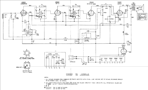 H-832T5 Ch= V-2424-1; Westinghouse El. & (ID = 2024489) Radio