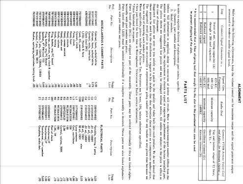 H-835L5 Ch= V-2424-2; Westinghouse El. & (ID = 2024434) Radio