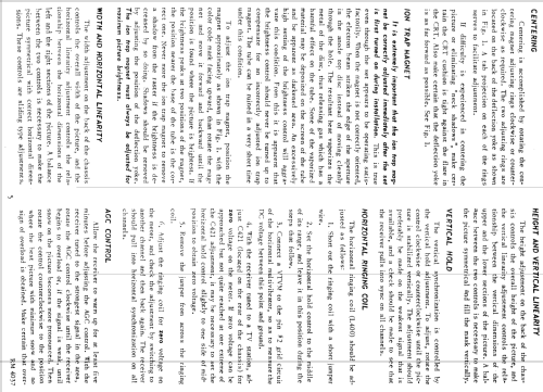 H-844K21 Ch= V-2313; Westinghouse El. & (ID = 1332785) Television