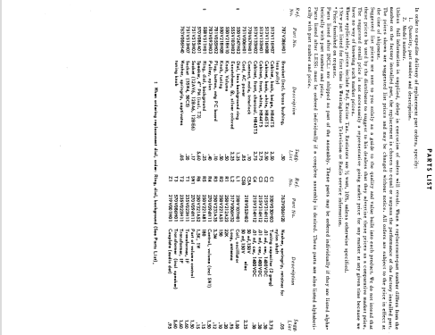 H-844T5 Ch= V-2424-3; Westinghouse El. & (ID = 2024288) Radio