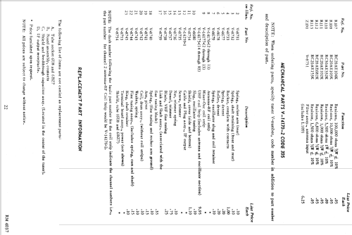 H-847K21 Ch= V-2313; Westinghouse El. & (ID = 1332869) Television