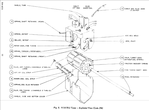 H-853K24 Ch= V-2314; Westinghouse El. & (ID = 1339496) Television