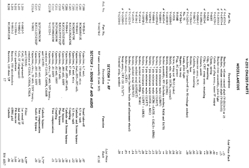 H-867T21 Ch= V-2313; Westinghouse El. & (ID = 1335974) Television