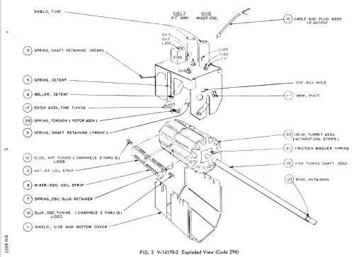 H-867T21 Ch= V-2313; Westinghouse El. & (ID = 1335982) Television