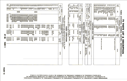 H-869K24ACh= V-2318-25; Westinghouse El. & (ID = 2663500) Televisión