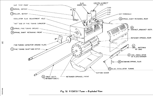 H-873TU21A Ch= V-2273-324; Westinghouse El. & (ID = 1335907) Television