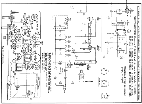 H-875LN6 Ch= V-2428 ; Westinghouse El. & (ID = 183624) Radio