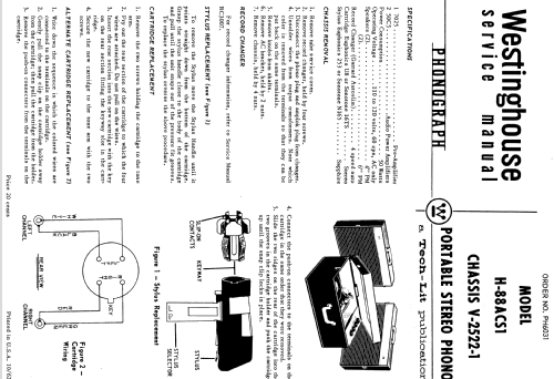 H-88ACS1 Ch= V-2522-1; Westinghouse El. & (ID = 1202395) Ton-Bild