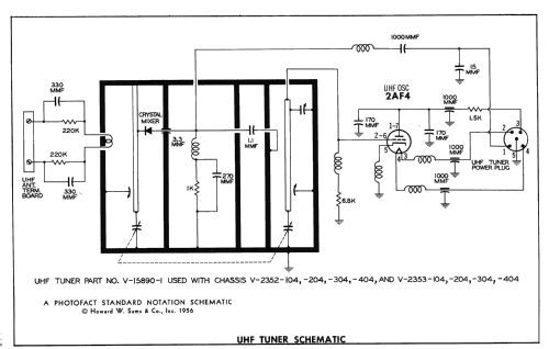 H-934TU21 Ch= V-2352-204; Westinghouse El. & (ID = 2165188) Televisión