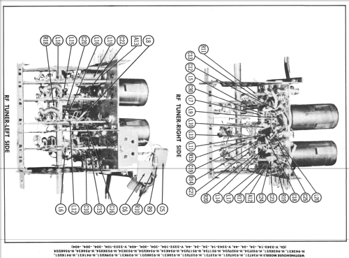 H-935TU21 Ch= V-2352-304; Westinghouse El. & (ID = 2165400) Television